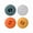 Multi, variant on TangleFree Rotatings Cord Organizers Round Portable Storage Case For Phone Tablet Cables
