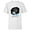 White, variant on Star Wars Millennium Falcon Death Star Drive Thru Funny - Short Sleeve T-Shirt for Kids - Customized-White