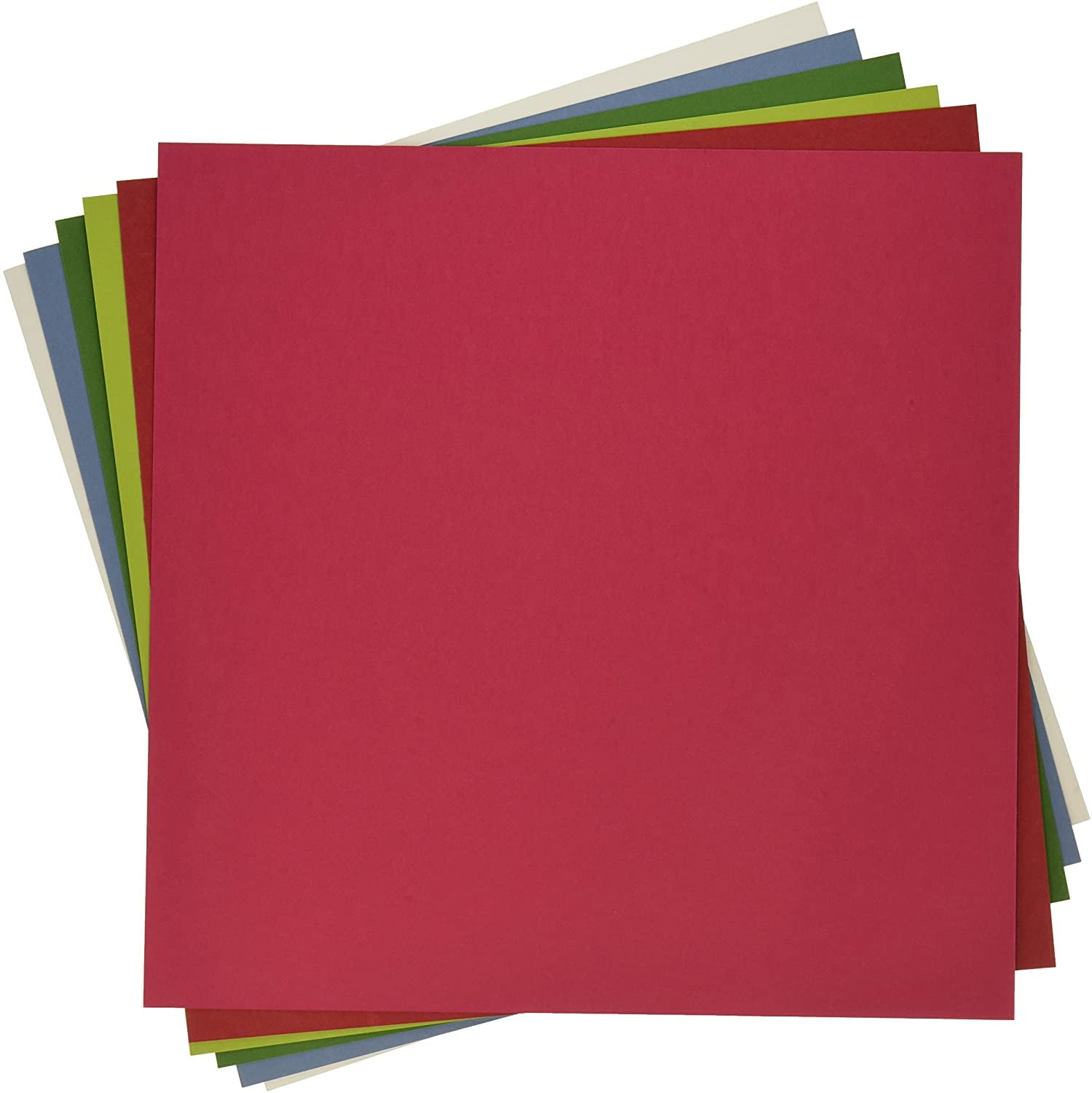 My Colors 210048 Holiday Heavyweight Cardstock Bundle (18 Pack), 12" X