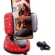 thumbnail image 1 of Soporte para teléfono móvil para coche, ajustable 360°, con rotación automática, para ventilación de aire, compatible con iPhone, Galaxy y dispositivos GPS de 3,5 a 6 pulgadas (rojo), 1 of 5