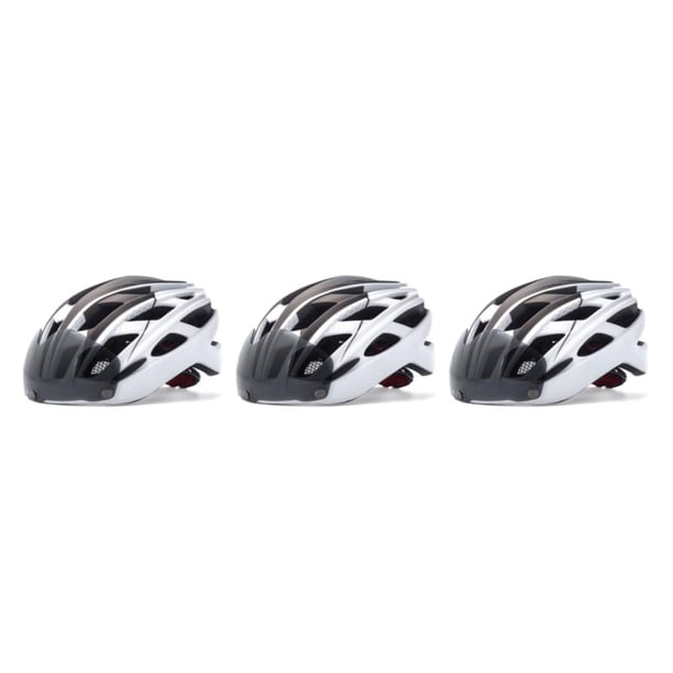 Advancent Casco ligero para bicicleta de montaña Disfruta de la emoción del ciclismo pensando en la seguridad Ajustable Portátil Blanco y gris Type1 NO1