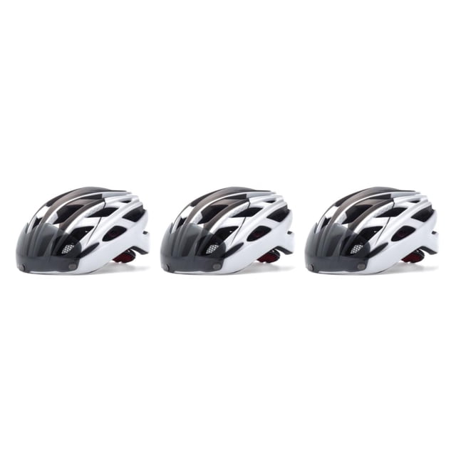 Advancent Casco ligero para bicicleta de montaña Disfruta de la emoción del ciclismo pensando en la seguridad Ajustable Portátil Blanco y gris Type1 NO1