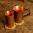 thumbnail image 3 of Pure Copper Coffee Cup Purple Copper Small Tea Cup and Beer Cup Mugs (7,150-550ML), 3 of 7