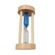 thumbnail image 5 of 3 minutos de madera reloj de arena reloj de arena azul arena temporizador reloj mesa decoración, 5 of 8