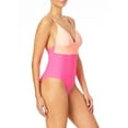 thumbnail image 3 of No Boundaries Junior's Colorblock Banded One Piece Swimsuit, 3 of 3
