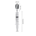 thumbnail image 3 of 3D Gelatin Jelly Molds Stainless Steel DIY Pudding Art Needle Syringe Cake Decorating Tool(N), 3 of 4