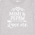 thumbnail image 4 of Inktastic Pepaw and Mimi Love Me Boys or Girls Baby T-Shirt, 4 of 5