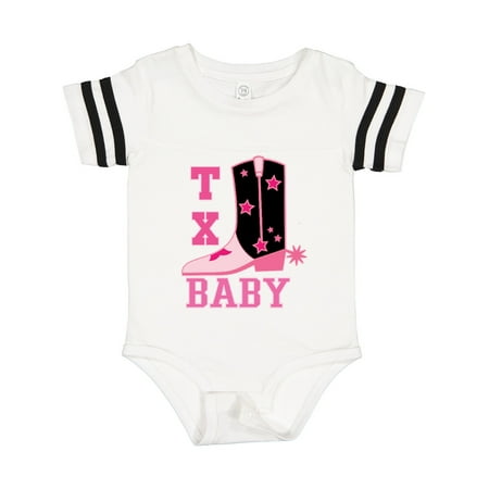 

Inktastic Pink Texas Cowboy Baby Gift Baby Girl Bodysuit