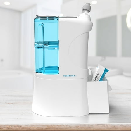 NasalFresh MD Storage Drawer/Riser with Bonus 60 Salt Packets for All Age