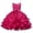 E231-Hot Pink, variant on hengsof Girls Summer Embroidered Tulle Princess Dress Cute Bowknot Ruffled Layered Mesh Party Gown for 3-15 Years