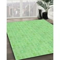 thumbnail image 3 of Ahgly Company Machine Washable Indoor Round Transitional Green Area Rugs, 6' Round, 3 of 7