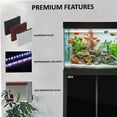 thumbnail image 6 of Aqua Dream Living 50 Gallon Rectangular Aquarium with LED Light, Black, 6 of 7