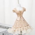 thumbnail image 4 of Deeceymbur Rotating Jewelry Display Stand Wooden Mannequin Necklace Earring Holder Showcase Decorative Organizer for Store Counter Home Vanity Resin Bust Prop, 4 of 4