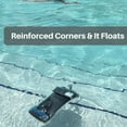 thumbnail image 5 of AquaVault Waterproof Floating Dry Bag Cell Phone Case with Neck Strap for Apple, White, 5 of 14