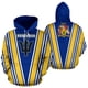 thumbnail image 3 of Sudadera con capucha unisex con estampado 3D de la bandera del país caribeño de Barbados, ropa de calle de primavera estilo Harajuku, chaqueta informal divertida, sudaderas con capucha, 3 of 5