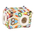 thumbnail image 1 of Hamaca para pájaros de invierno, cabaña para pájaros, escondite, tienda cálida, cama, nido para pájaros, casa para cacatúas, guacamayos, periquitos, S, 1 of 8