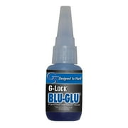 G5 G-Lock Blu-Glu Clear Drying Glue, Blue, 07 oz