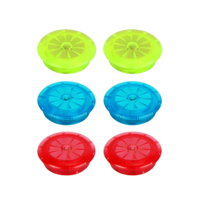 OUNONA 3Set Led Lights for Bike Wheels Red PC Plastic Water Resistant Features for Night Riding