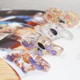 thumbnail image 2 of Book Page Holder Transparent Dried Flower Design Smooth Edge Natural Style Reading Aid Reusable Handmade Thumb Book Page Holder Bookmark Gift Home Supplies, 2 of 7