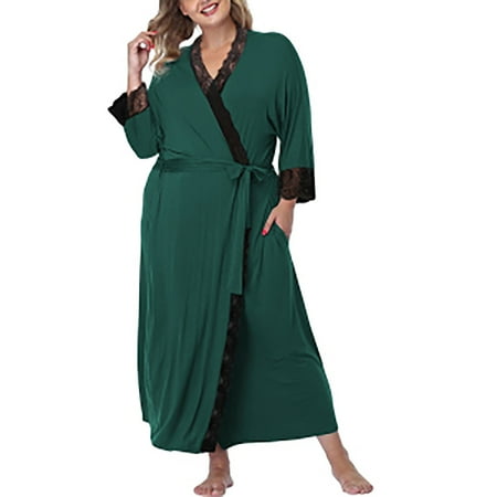

Women s Oversized Robe Lightweight Knit Bathrobe Pajamas
