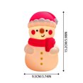 thumbnail image 2 of KER Multicolor Snowman Tap Light For Kids Bedroom Dimmable Night Lamp With 7 Changing Colors Cute For Nursery Childrens Room, 2 of 5