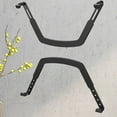 thumbnail image 3 of Inteprter 1 par de placa de acero, soporte de pantalla de ordenador, antideslizante, resistente, reemplazo de estante de ajustable, Decoración del hogar, 3 of 6