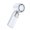 White, variant on Ergonomic Handheld Fan Cooling Fan Rechargeable Battery Suitable for Outdoor Travel and Home Use with Adjustable Speeds