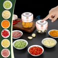 thumbnail image 2 of Electric Mini Garlic Chopper, 100ML USB Mini Food Chopper Garlic Chopper, Vegetable Chopper, Onion Chopper, 2 of 5