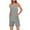 AA-Gray, variant on JURANMO Todays Sales, Womens Summer Casual Sleeveless Rompers Loose Spaghetti Strap Overalls Shorts Jumpsuit with Pockets 2025 Beach Vacation Clothes Pink L
