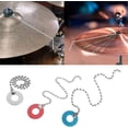thumbnail image 3 of Cymbal Sizzler Drum Cymbal Chain 29x3.2cm Stainless Steel Cymbal Extension Chain For Rides Crashes Chinas Drum Kit Cymbal Sizzler Chain Cymbal Chain Drums Accessories, 3 of 4