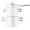 White, variant on Caannasweis 8 Pieces Ceramic Cookware Sets Non‑Stick Stackable Multi‑Purpose Stock Pots & Saucepan Stay‑Cool Handles