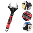 thumbnail image 4 of OULII 1Pack Plumbers Spanner Chrome Vanadium Steel Multi High Precision Tool for Car Repairing, 4 of 8