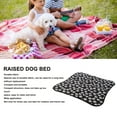 thumbnail image 4 of Lit Surélevé pour Chien, Lit de Couchage Portable Respirant et Rafraîchissant pour Voyage Camping Pliable pour Rangement, 4 of 8