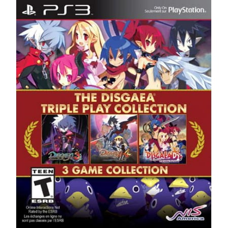 Disgaea Triple Play Collection (PS3) (Disgaea 3 Best Classes)