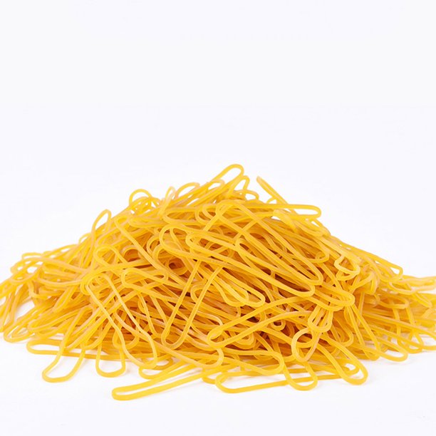 unbranded Cintas Elásticas De Naturales Amarillas Para Oficina Con Gran Elasticidad Y Resistencia