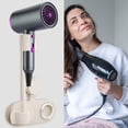 thumbnail image 4 of Gumesh Suction Cup Hair Dryer Holder, Wall Mounted No-Drill Bathroom Storage Rack for Hair Dryer and Curling Iron, Multifunctional Organizer with Strong Vacuum Suction, 4 of 6