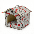 thumbnail image 1 of Casa de Mascota Plegable de Tela Acolchonada, 1 of 4