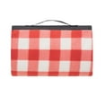 thumbnail image 2 of MidOcean Caly Fleece Gingham Check Picnic Blanket, 2 of 3