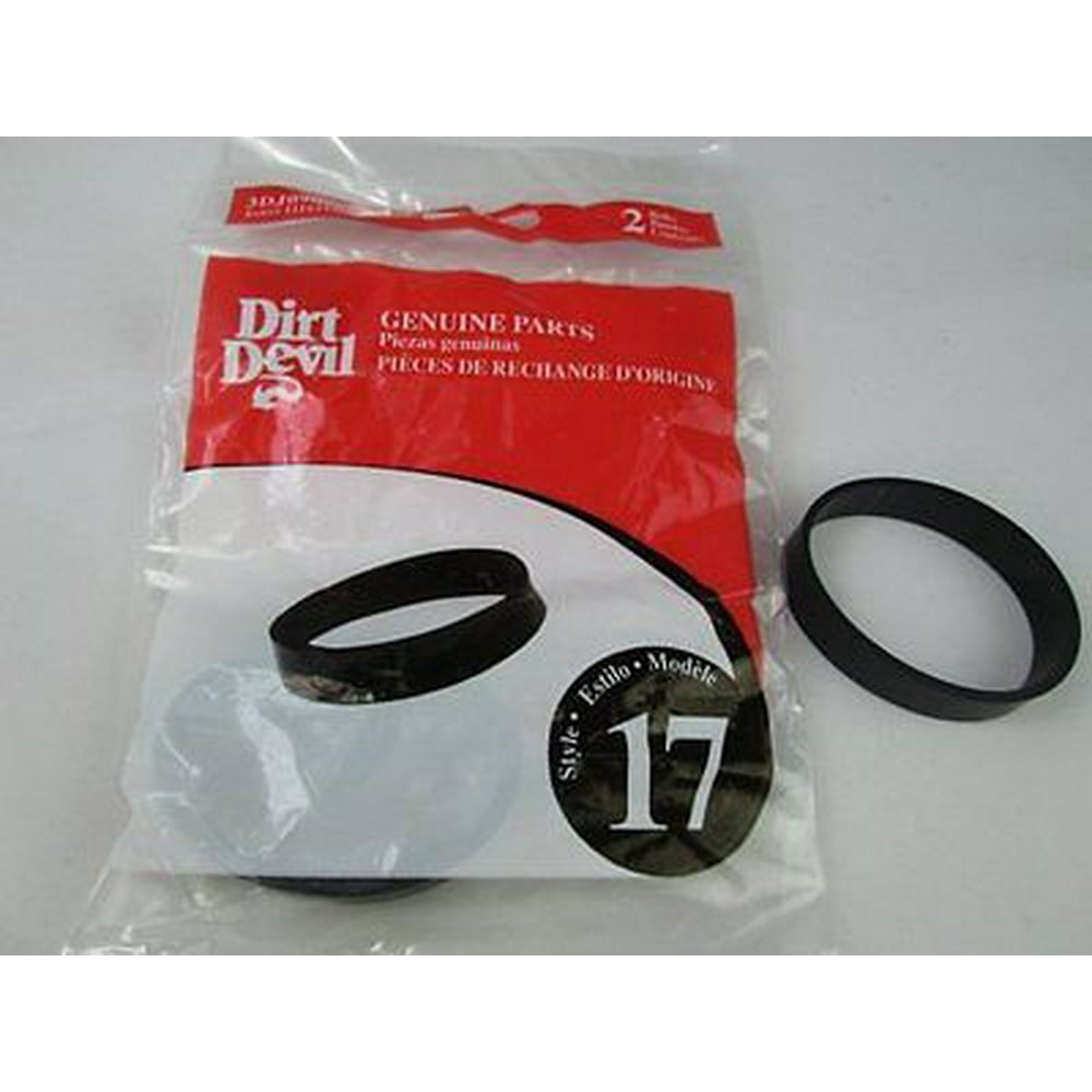 Genuine Royal Dirt Devil Style 17 Vacuum Belts 0100 Classic Hand Vac 3DJ0900000 [3 Belts