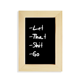 thumbnail image 1 of Deja esa ir Funny quote Escritorio de madera Arte Pintura 5x7 pulgadas marco de foto foto, 1 of 4