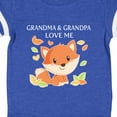 thumbnail image 4 of Inktastic Grandma and Grandpa Love Me Little Fox Boys or Girls Baby Bodysuit, 4 of 5