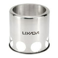 thumbnail image 3 of Lixada Portable Stainless Steel Lightweight Wood Stove Outdoor Cooking Picnic Camping Burner, 3 of 7