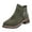 Z2-Green, variant on Low Heel Ankle Boots for Women Warm Retro Walking Boot Winter Christmas Zip Up Womans Boots Clearance Z2-Green,9