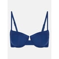 thumbnail image 5 of Kacey Lee Women's and Women's Plus Underwire Bikini Top with Seaming, Sizes XS-3X, 5 of 5