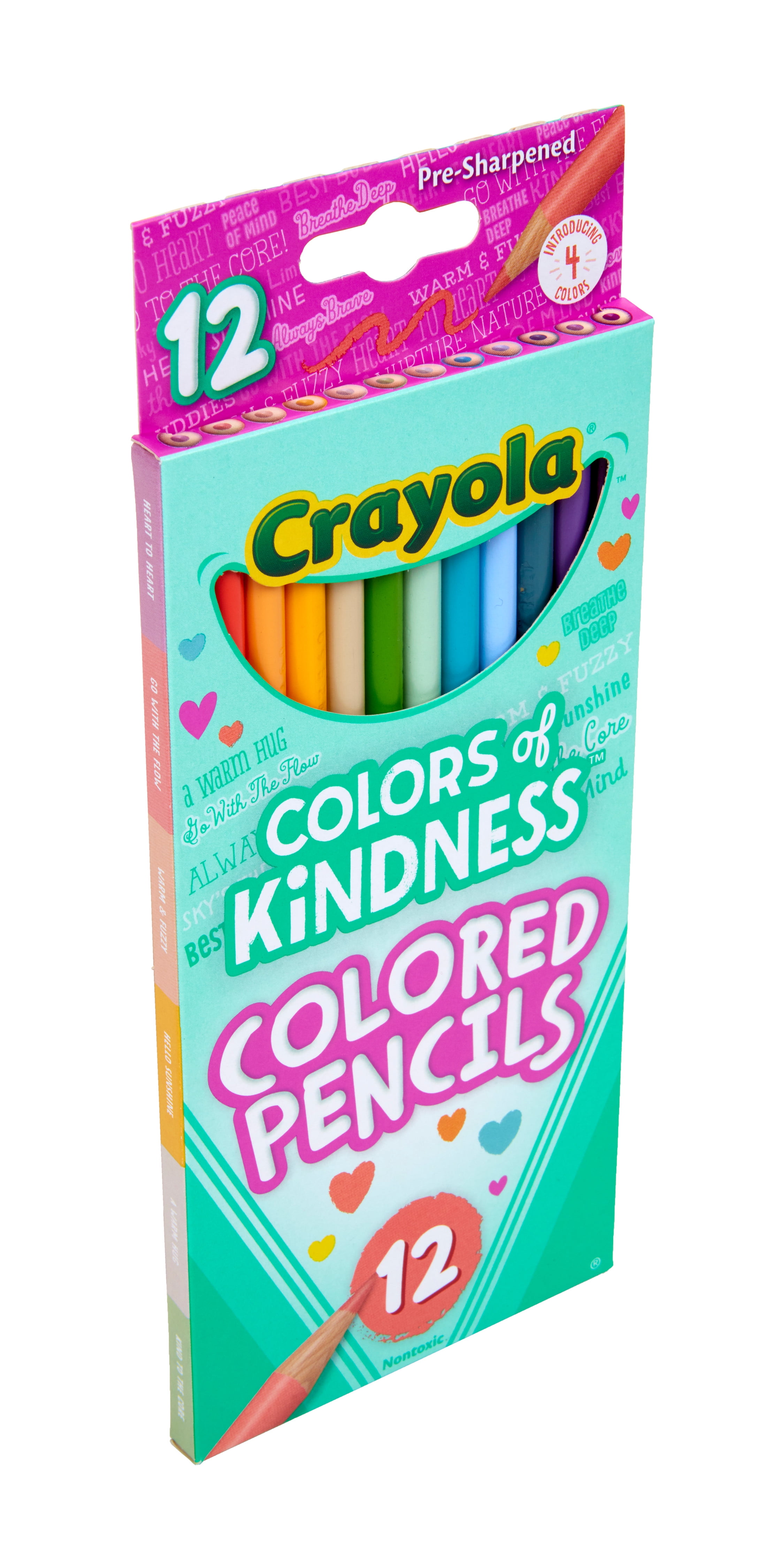 Buy Crayola Colors of Kindness Colored Pencils, School Supplies, 12