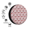 thumbnail image 4 of Sikiie Ladybugs 2 PVC Leather Spare Tire Wheel Cover Spare Tire Cover, for Car Truck SUV Camper Trailer Universal Fit(14-17in)-14 inch, 4 of 6