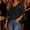 Black plus size sequin top a1, variant on Womens Plus Size V Neck 3/4 Sleeve Sequins Printed Pullover Tops Casual Fall Winter CoverUp Blouse for Evening Party Work Office Tee Shirt, Red 3XL