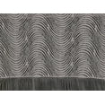 thumbnail image 2 of Zelouf Metallic Knit W/fringe  , Sewing, DIY, Crafts Fabric by the Yard, Whisper Taupe/sil, 1 Yard, 2 of 2
