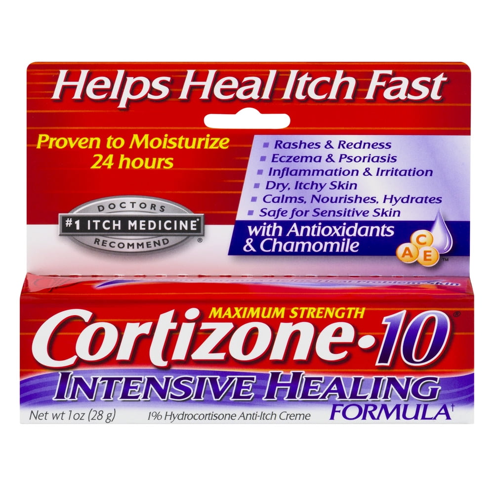 Cortizone10 Intensive Healing AntiItch Creme, 1oz