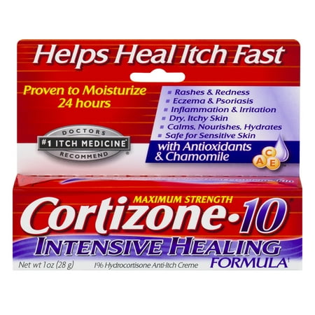 Cortizone-10 Intensive Healing Anti-Itch Creme, (Best Cream For Itchy Eczema)